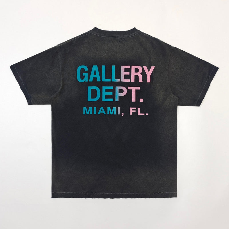 Gallery Dept. Miami Boardwalk Tee Black