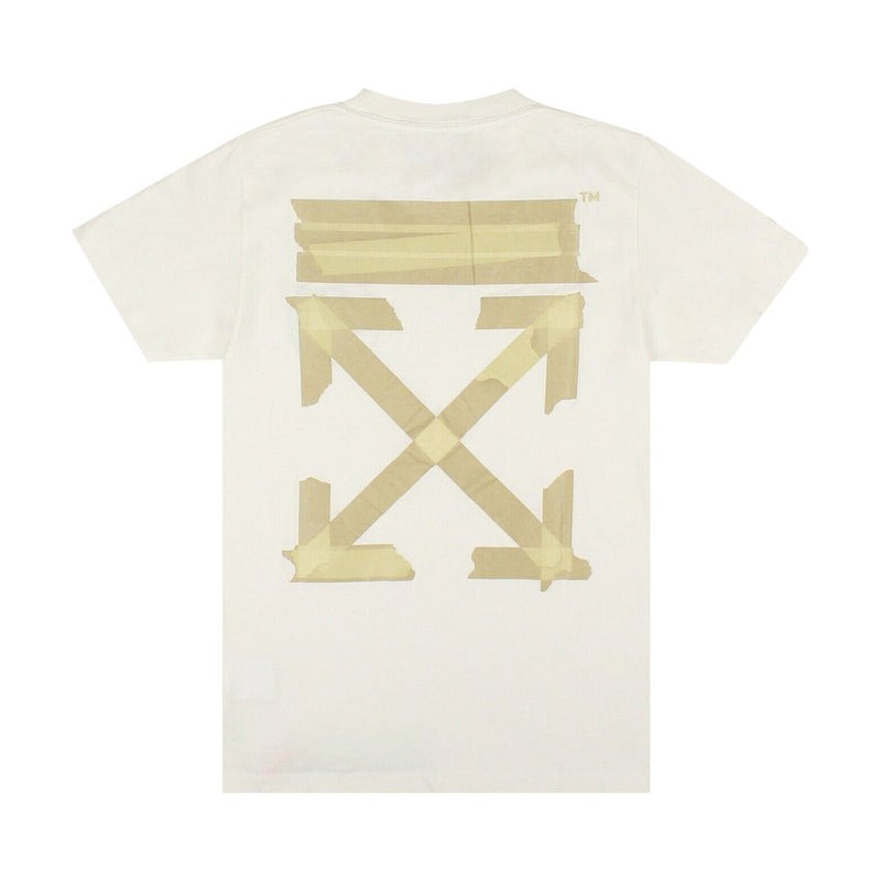 Off-White Tape Arrows T-Shirt 'White/Beige'