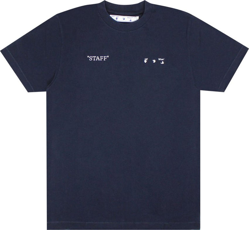 Off-White Staff T-Shirt 'Blue/White'