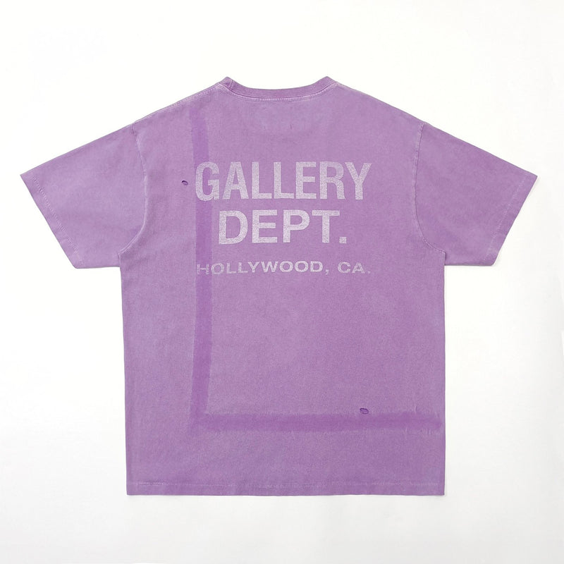 Gallery Dept. Vintage Logo Painted Tee Tee Purple