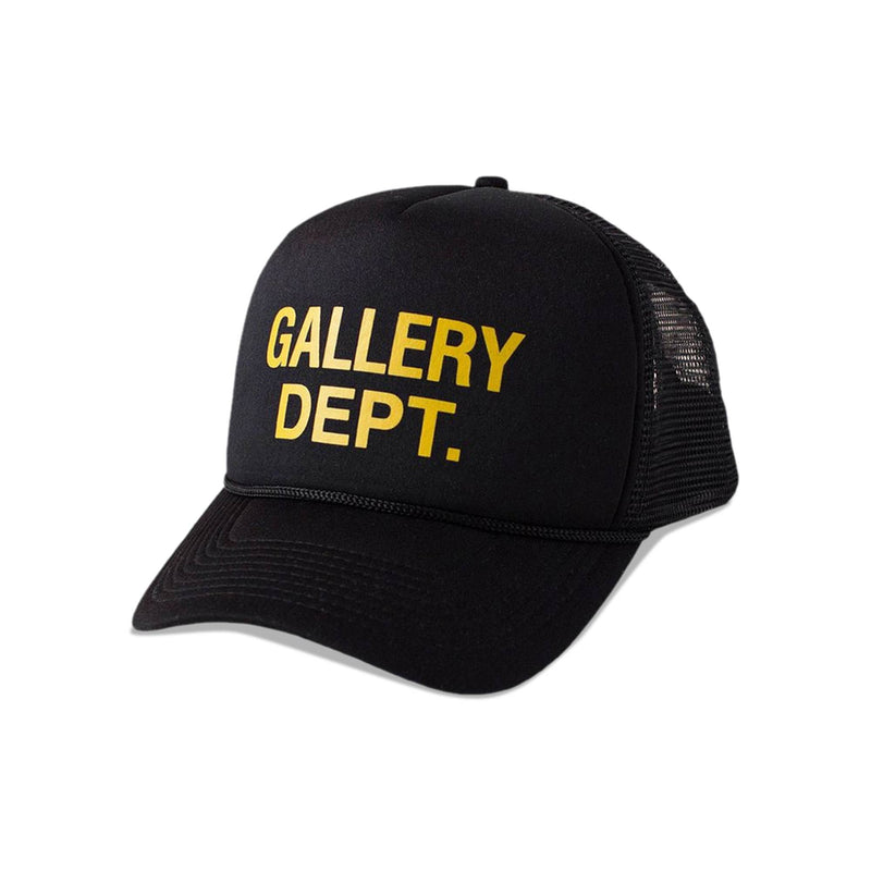 Gallery Dept. Black & Yellow Logo Trucker Hat Cap