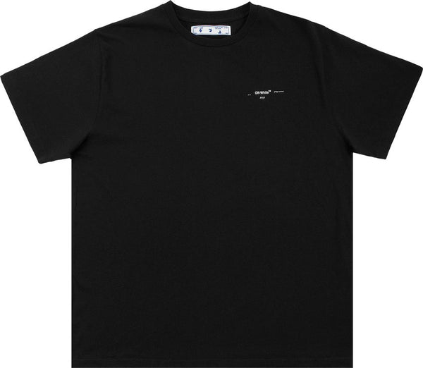 Off-White Colour Painting Diagonals Arrows Tee 'Black'