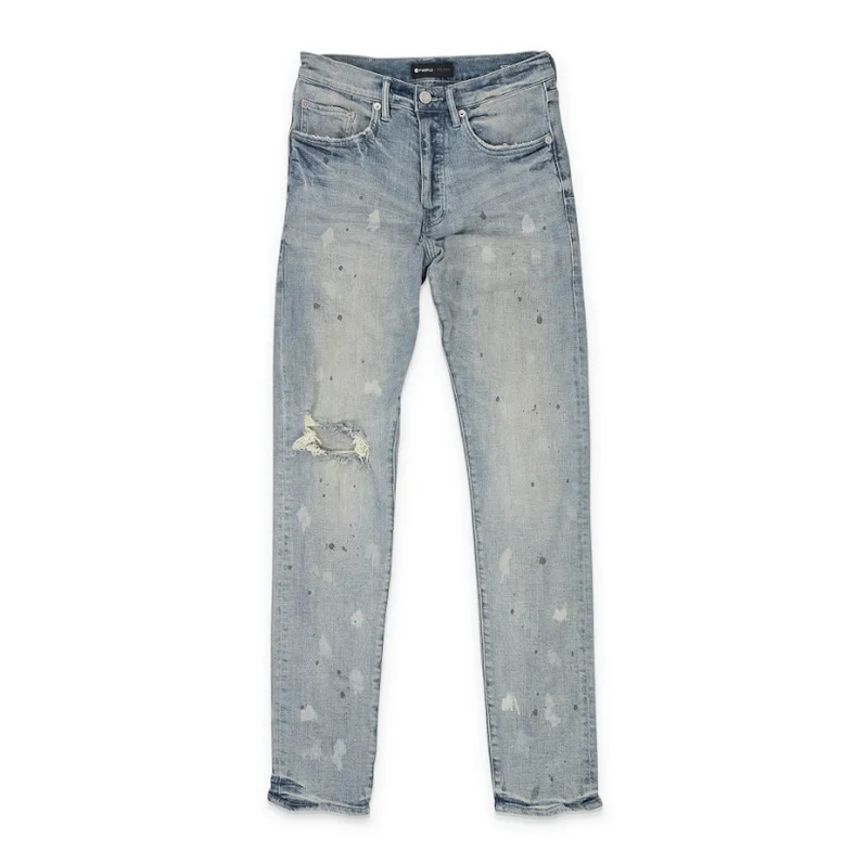 Purple Brand LIGHT INDIGO ACID BLEACH JEANS