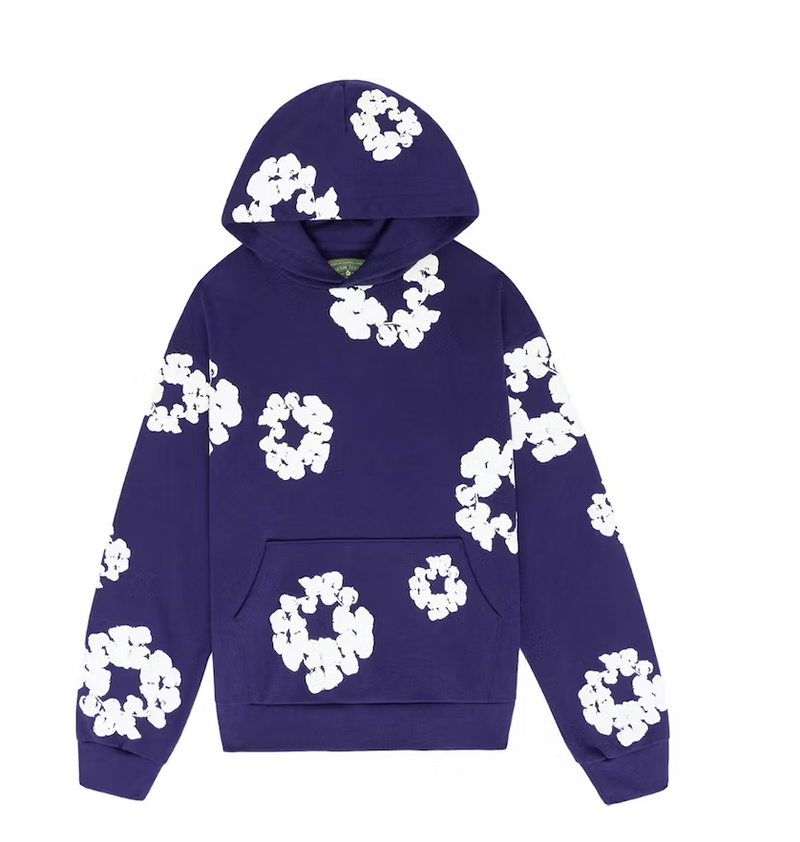 Denim Tears The Cotton Wreath Sweatshirt Purple