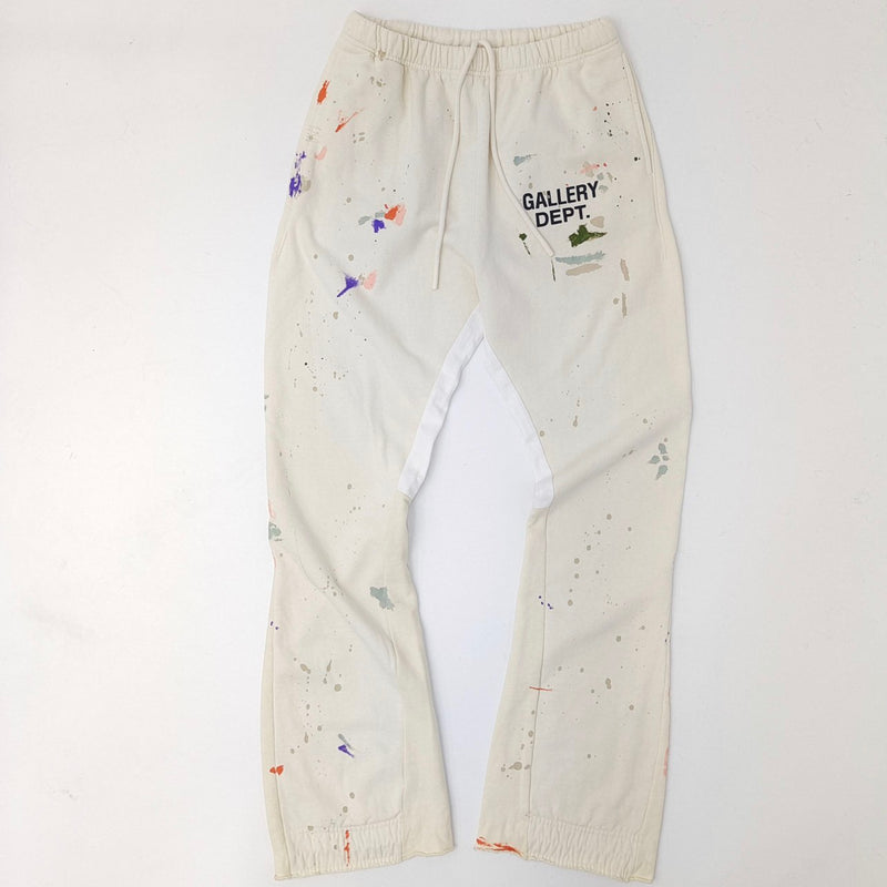 GALLERY DEPT. CREME FLARED SWEATS