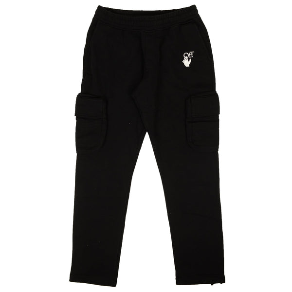 Off-White Black Fuchsia Marker Sweatpants