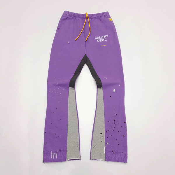 GALLERY DEPT. PURPLE FLARED SWEATS